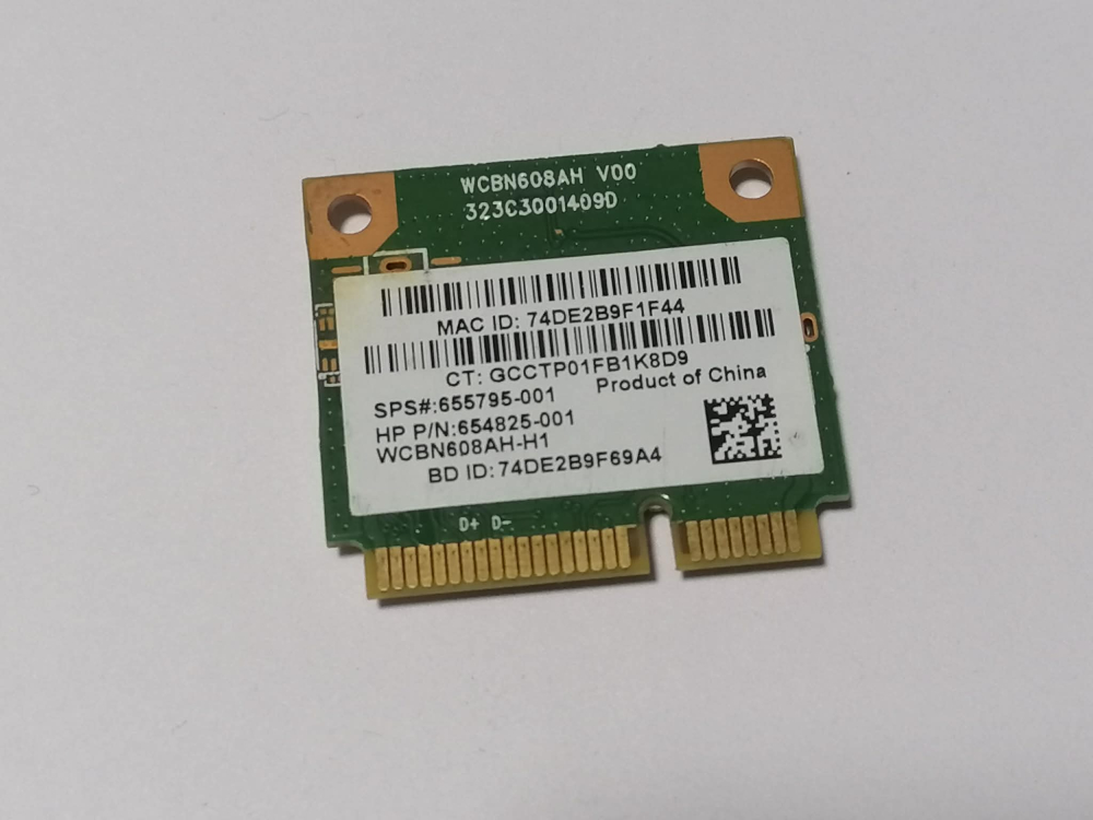Atheros AR5B225 – Placa wifi Mini PCI‑E 802.11b/g/n pentru laptop [2]