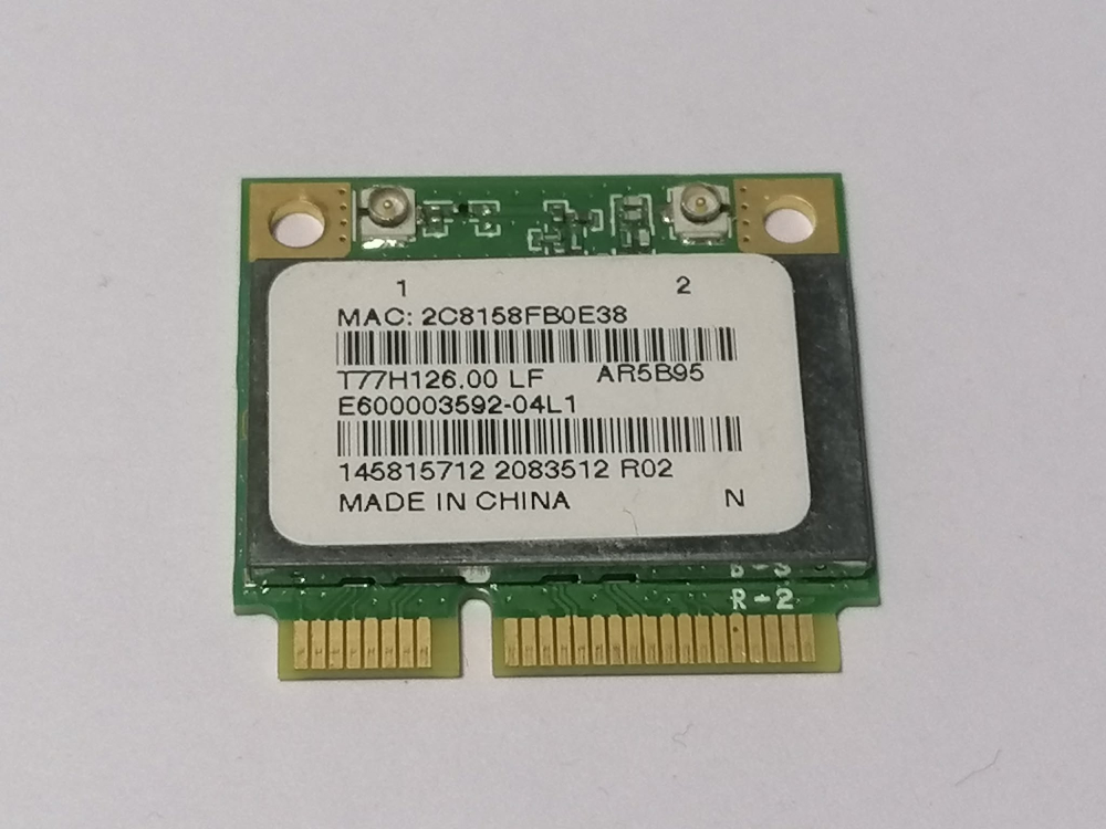 Atheros AR5B95 – Placa wifi Mini PCI‑E 802.11b/g/n pentru laptop [2]