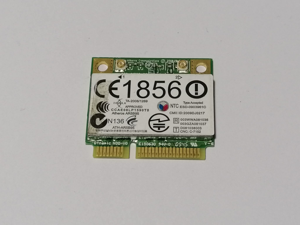 Atheros AR5B95 – Placa wifi Mini PCI‑E 802.11b/g/n pentru laptop [2]