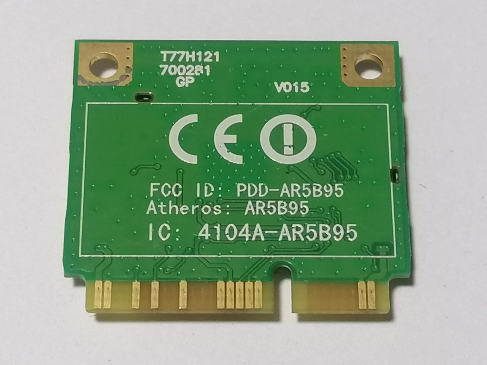 Atheros AR5B95 – Placa wifi Mini PCI‑E 802.11b/g/n pentru laptop [2]
