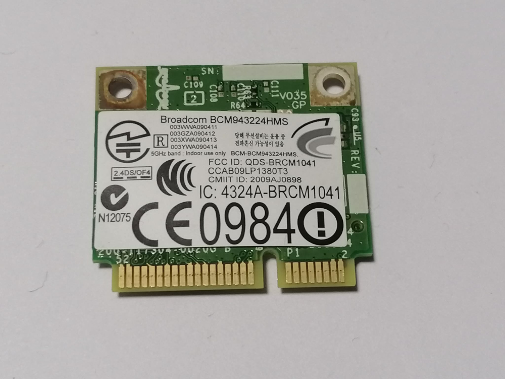 Broadcom BCM94313HMG2L – Placa WiFi Mini PCI-E 802.11b/g/n pentru laptop [2]