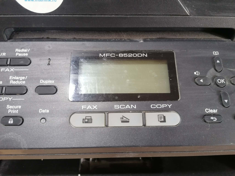 Brother MFC-8520DN multifunctionala defecta – Pentru piese sau reparatie – Zgomot puternic – Fara garantie [3]
