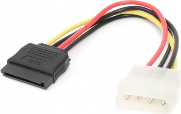 Cablu Adaptor de Alimentare – Molex la SATA, 10 cm [1]