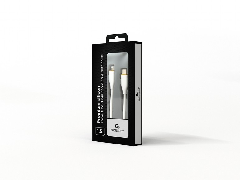 CABLU alimentare si date Cablexpert - TIP C (T) la 8 pini Lightning (T) [2]