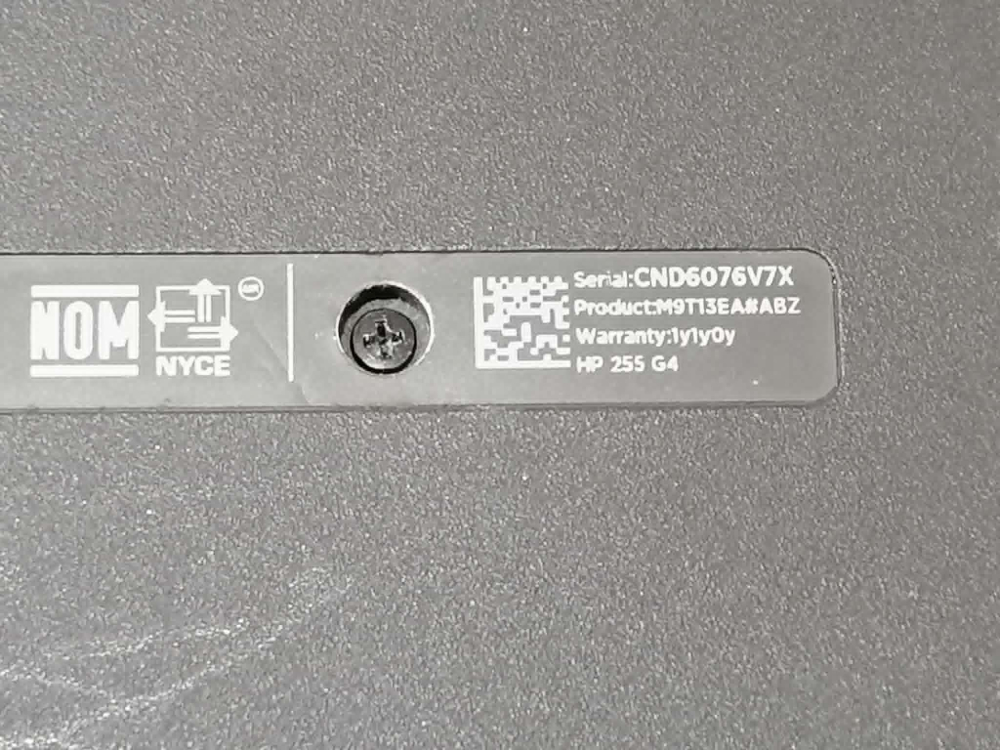 Carcasa completa laptop HP 255 G4, kit placa de baza procesor AMD E1-6015 inclus, Second Hand [4]