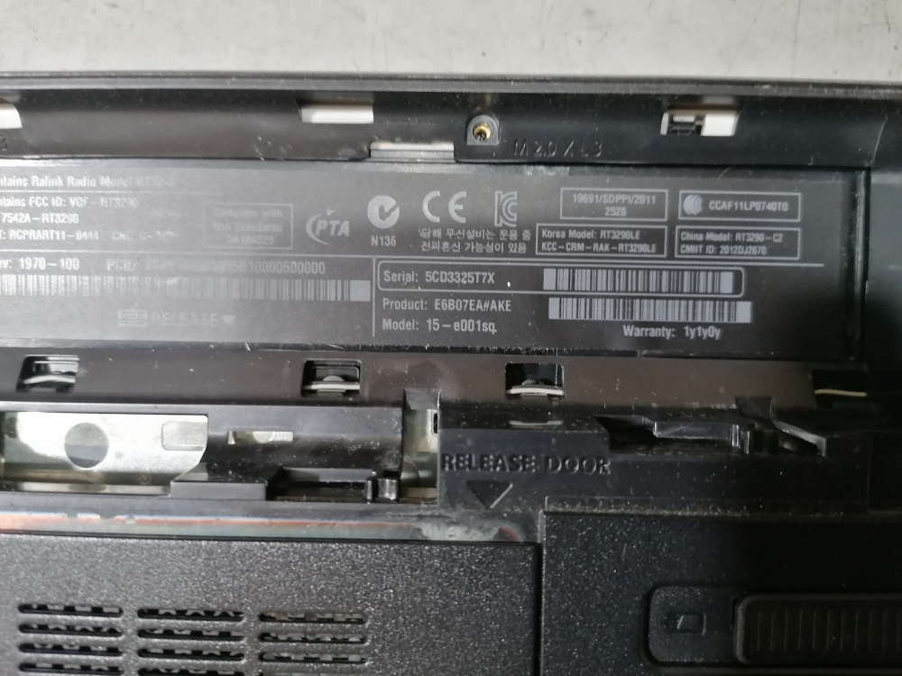 Carcasa laptop completa HP 15-e001sq [2]