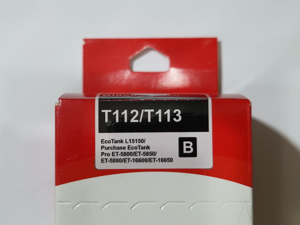 Cerneala Compatibila Epson T112 / T113 Black – Pentru EcoTank L6550 L6570 L6580 L15150 L15160 [2]