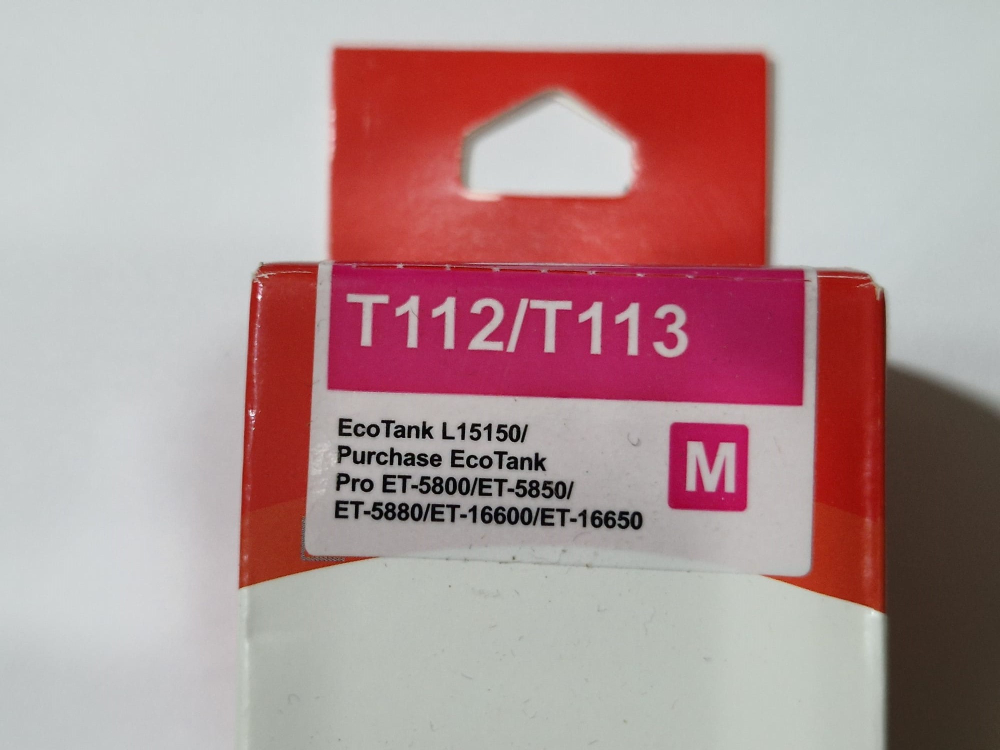 Cerneala Compatibila Epson T112 / T113 Magenta – Pentru EcoTank L6550 L6570 L6580 L15150 L15160 [2]