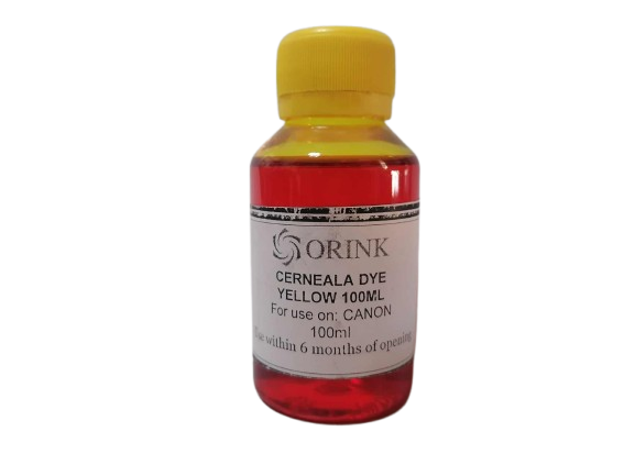 Cerneala universala CANON Yellow /ORINK (100ml) [1]