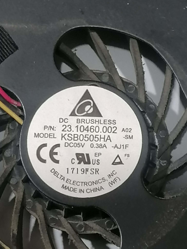 Cooler laptop Dell 15R N5110 – Modele 0J1VPC / KSB0505HA [3]