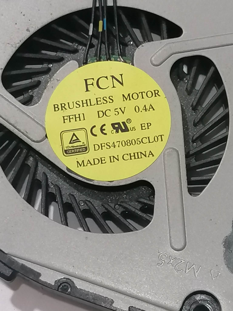 Cooler laptop Lenovo B51‑30 – Model DFS470805CL0T - FFH1 [2]