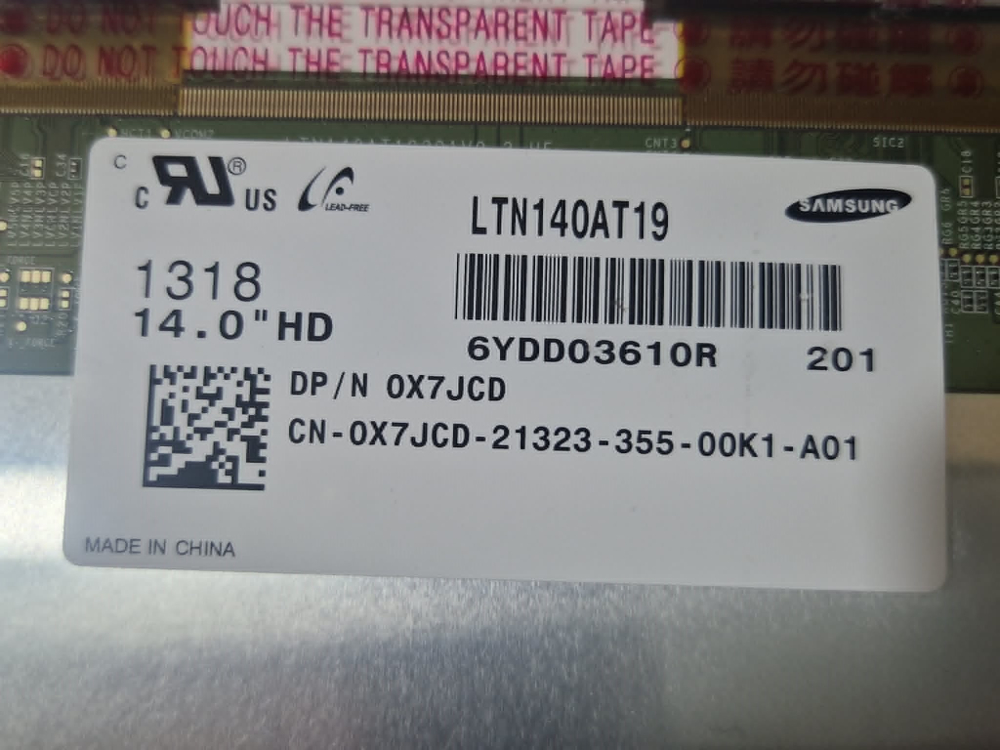Display laptop 14.0 LED Samsung LTN140AT19 – Second Hand [4]