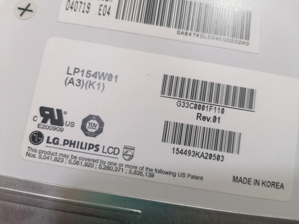 Display laptop 15.4 LP154W01 [2]