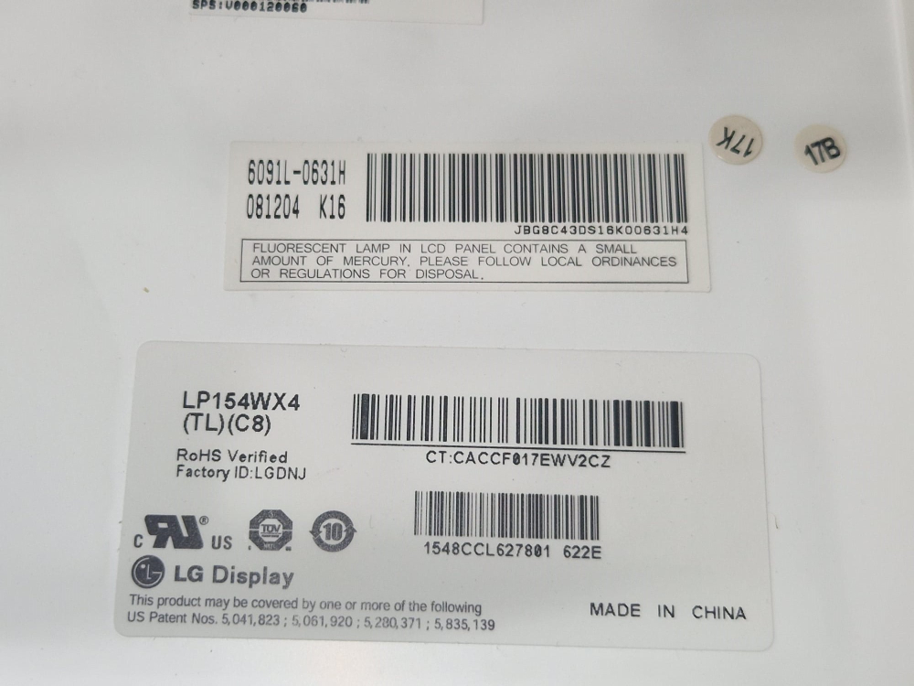 Display laptop 15.4 LP154WX4 [3]
