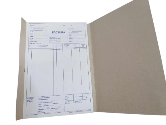 Factura A4 cu TVA – Autocopiativa, 3 Exemplare, 150 File [1]