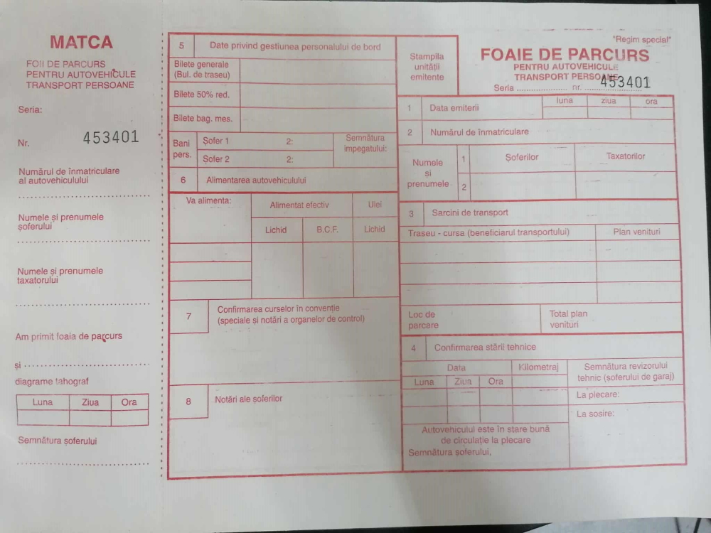 Foi de Parcurs Persoane – Format A4, 100 File, Inseriate [1]