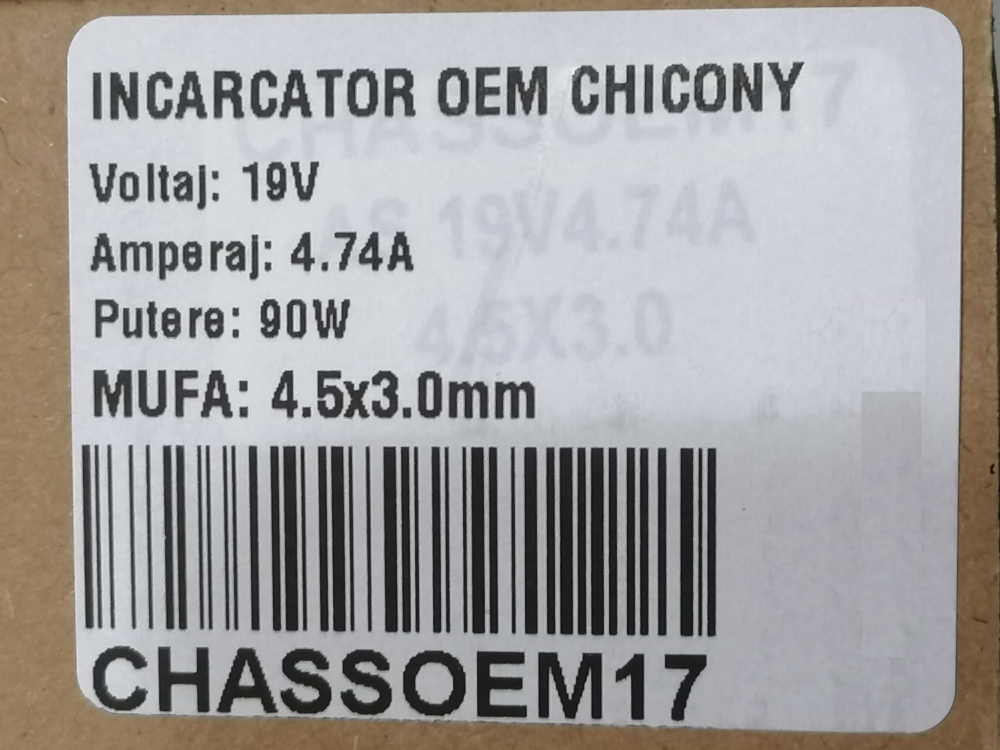 Incarcator OEM Asus P751JF / PU451JF / PU551JF / B451JA / 19V 4.74A 90W [3]