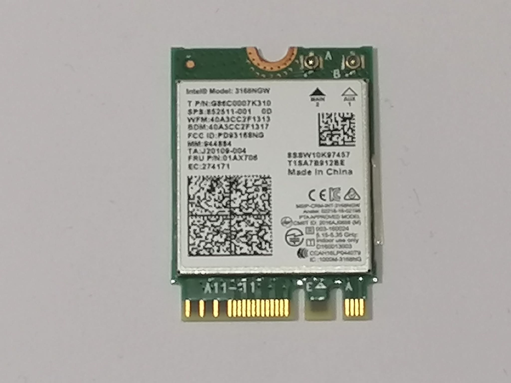 Intel 3168NGW – Placa wifi + Bluetooth M.2 NGFF 802.11ac pentru laptop [2]