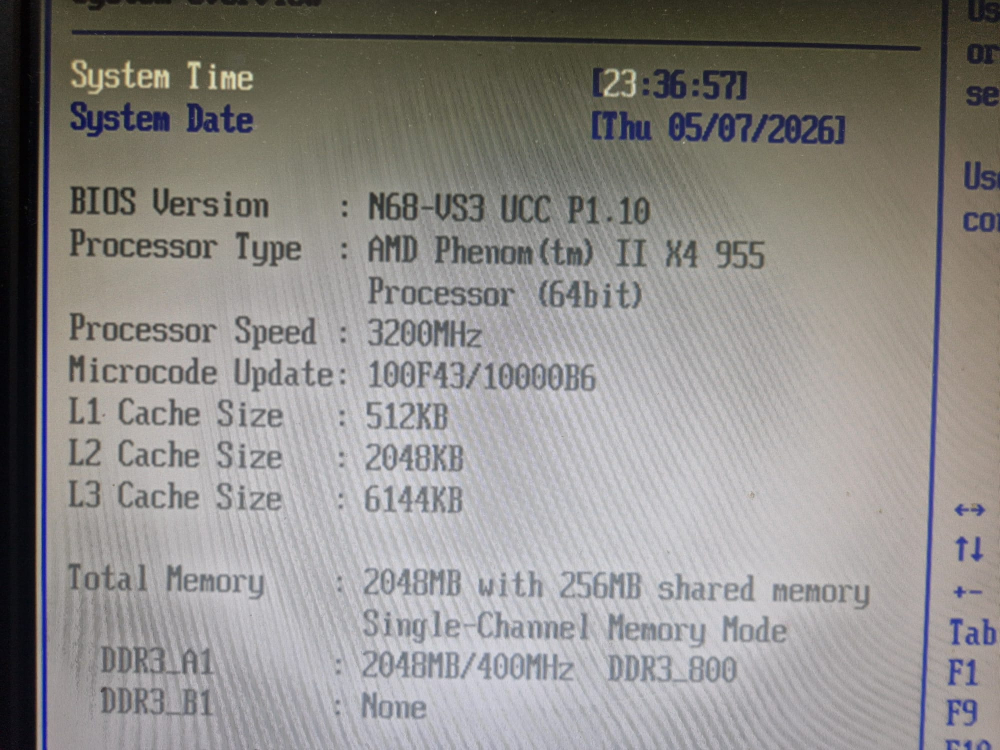 Kit PC ASRock N68-VS3 UCC + AMD Phenom II X4 955 + Cooler – Second [3]