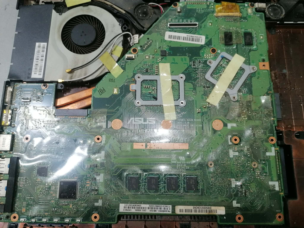 Kit Placa de baza + Procesor – Laptop Asus X552VL – Intel Core i5-3230M – Second Hand – Testat [5]