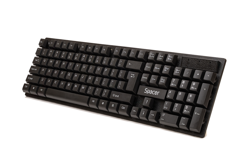 KIT Wireless SPACER SPDS-1100 – Tastatura + Mouse, un singur adaptor USB [3]