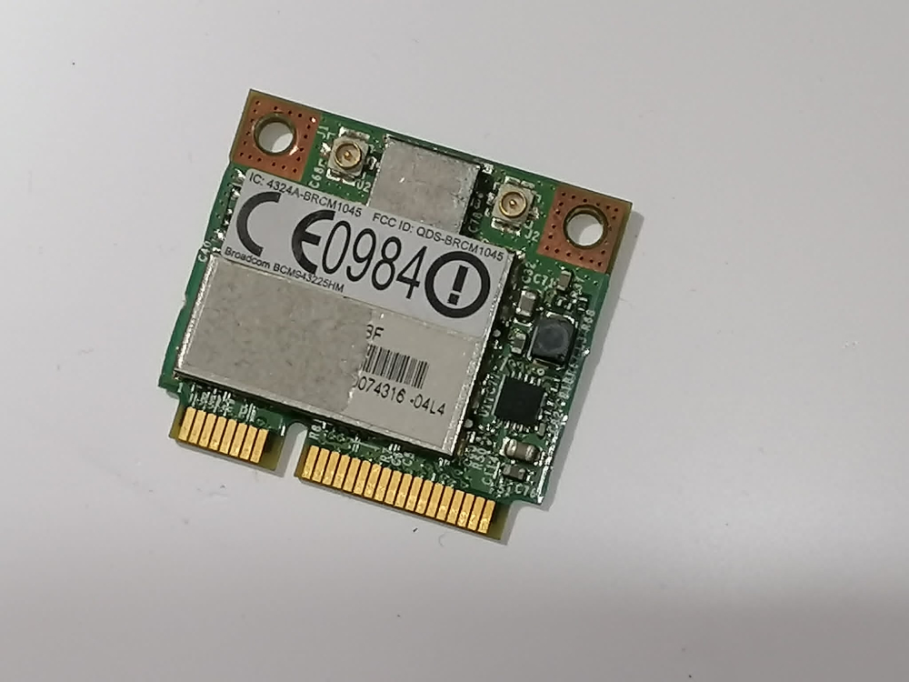 Modul WiFi Broadcom BCM943225HM Half Mini PCI-E Dual Band [2]