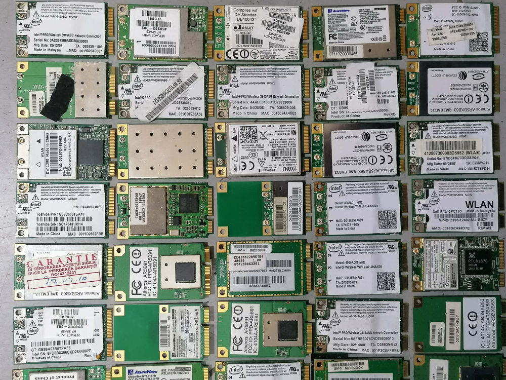 Lot 50 module Wi-Fi Full-Size Mini PCIe - Diverse modele [2]