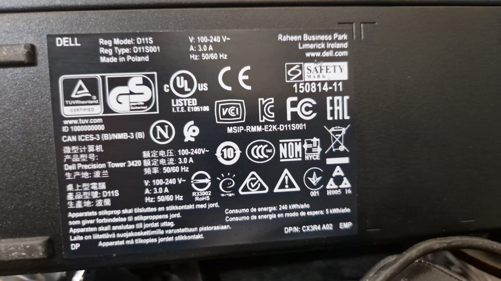 Placa de baza Dell Precision 3420 + Procesor Intel Pentium G4560 + Cooler – Second [7]