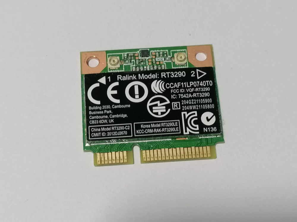 Ralink RT3290 – Placa wifi Mini PCI‑E 802.11b/g/n pentru laptop [2]