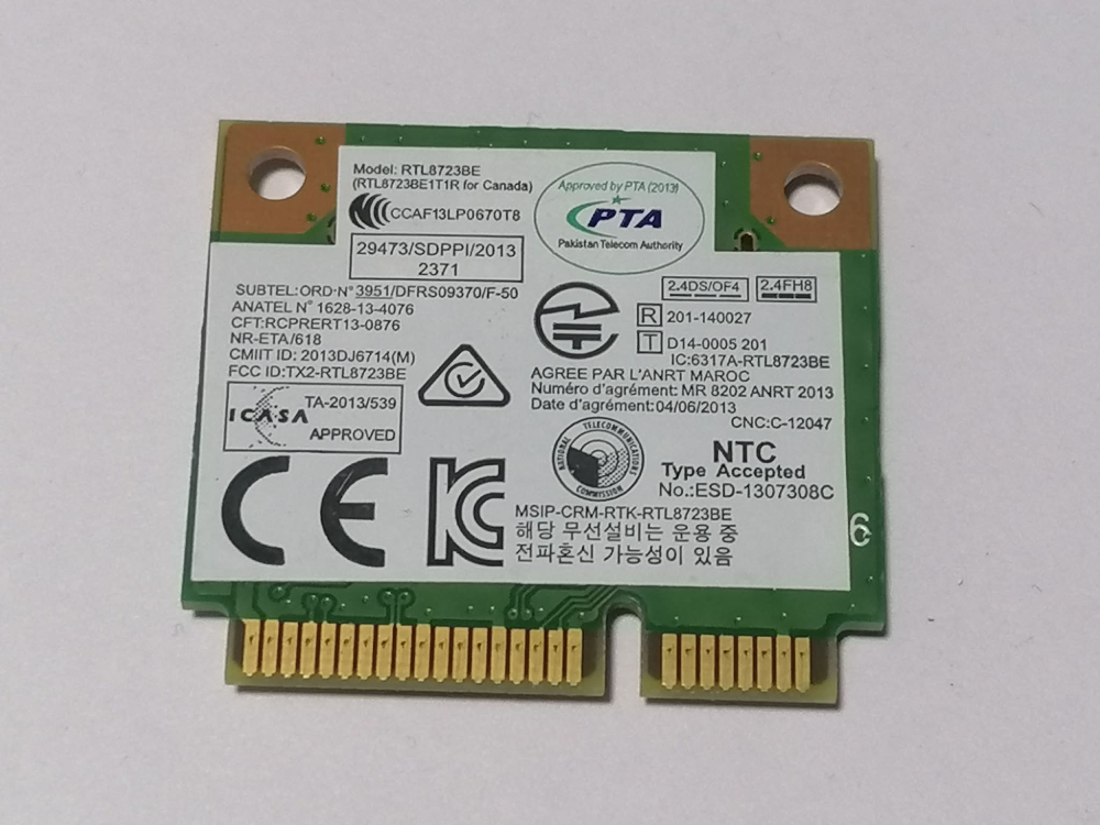 Realtek RTL8723BE – Placa wifi + Bluetooth Mini PCI‑E 802.11b/g/n pentru laptop [2]
