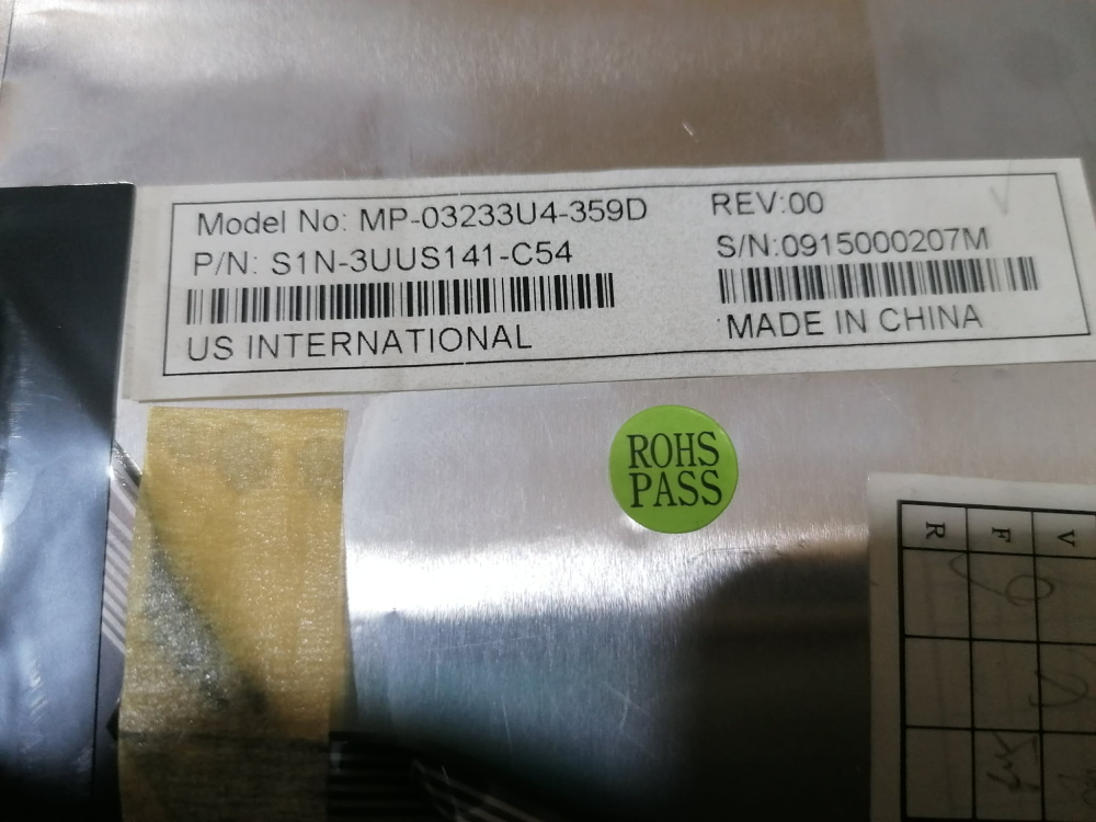 Tastatură MSI VX600X – Model MP-03233U4-359D MS-163P [4]