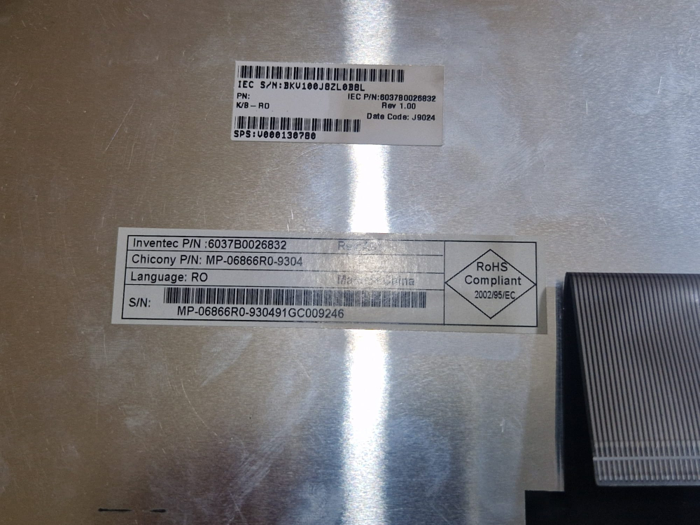 Tastatura Toshiba Satellite L300 / L300-1F8 – RO – PSLBGE – 6037B0026832 – Second [4]