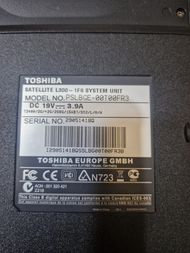 Tastatura Toshiba Satellite L300 / L300-1F8 – RO – PSLBGE – 6037B0026832 – Second [3]