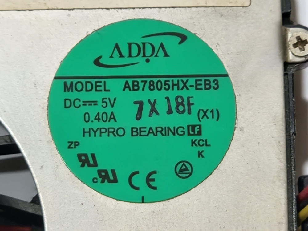 Ventilator Laptop ADDA AB7805HX-EB3 DC280003I00 5V 0.40A 3 Pini, Second Hand, 12 luni garantie [2]