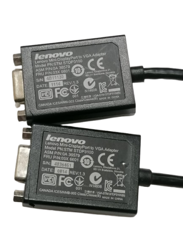 Conectica - Adaptor Lenovo Mini‑DisplayPort la VGA / 0A36579 / 03X6601