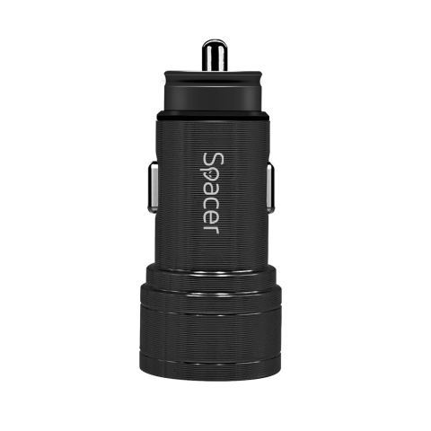 Alimentator Auto SPACER Fast Charge – 17W 5V/3.1A – Nou [2]