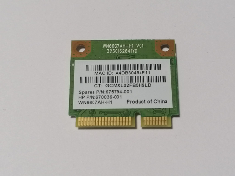 Wifi laptop - Atheros AR5B125 – Placa wifi Mini PCI‑E 802.11b/g/n pentru laptop
