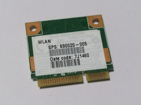 Wifi laptop - Atheros AR5B125 – Placa wifi Mini PCI‑E 802.11b/g/n pentru laptop
