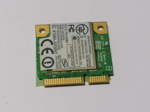 Piese - componente laptop - Atheros AR5B91 – Placa WiFi Mini PCI-E 802.11b/g/n pentru laptop