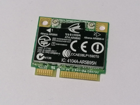 Wifi laptop - Atheros AR5B95 – Placa wifi Mini PCI‑E 802.11b/g/n pentru laptop