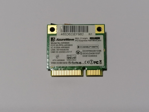 Wifi laptop - AzureWave / Atheros AR5B95 – Placa WiFi Mini PCI‑E 802.11b/g/n pentru laptop