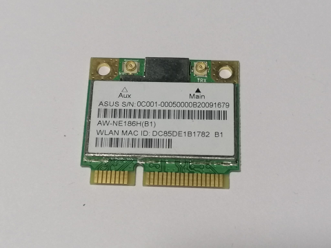 Piese - componente laptop - AzureWave AW-NE186H – Placa WiFi Mini PCI-E 802.11b/g/n pentru laptop