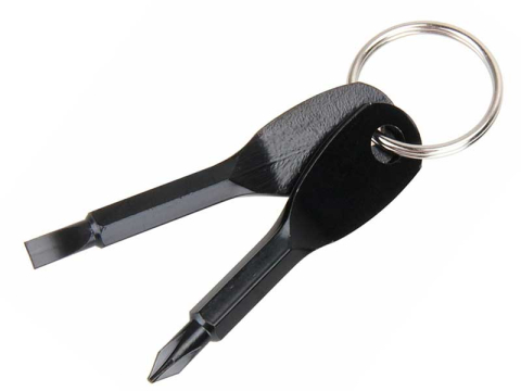 Periferice PC - Laptop - Breloc cu 2 Surubelnite Tip Chei