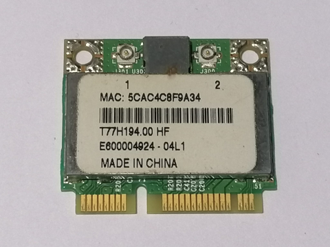 Broadcom BCM94313HMG2L – Placa wifi Mini PCI‑E 802.11b/g/n pentru laptop [1]