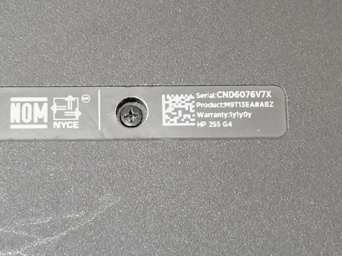 Carcasa completa laptop HP 255 G4, kit placa de baza procesor AMD E1-6015 inclus, Second Hand [3]