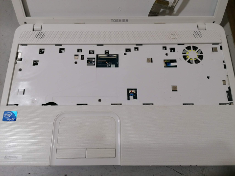 Carcasa completa Toshiba Satellite C855 - 1V8 / PSKCAE – Carcasă + Placa de baza functionala + CPU + Cooler + Radiator [3]