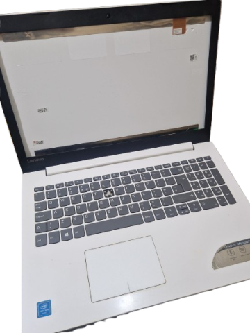 Piese - componente laptop - Carcasa Laptop Completa Lenovo IdeaPad 320-15 320-15IAP Alba cu Balamale Cabluri si Accesorii, Second Hand