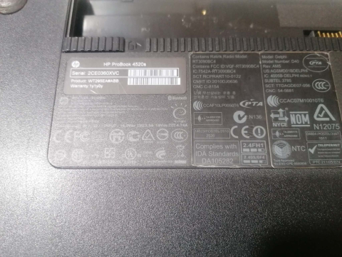 Carcasa laptop HP ProBook 4520s [3]