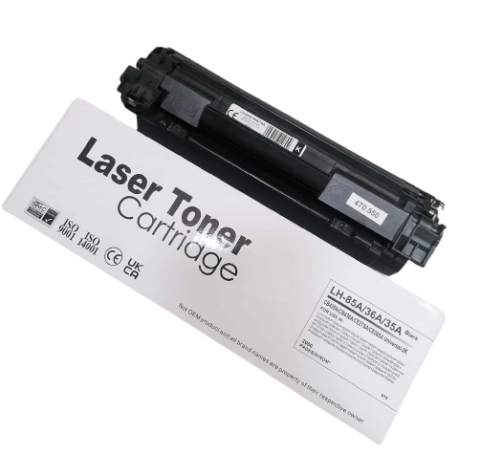 Cartuse imprimante laser - Cartuș Compatibil HP CB435A / CB436A / CE285A – Negru