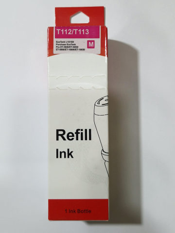 Cartuse imprimante inkjet - Cerneala Compatibila Epson T112 / T113 Magenta – Pentru EcoTank L6550 L6570 L6580 L15150 L15160